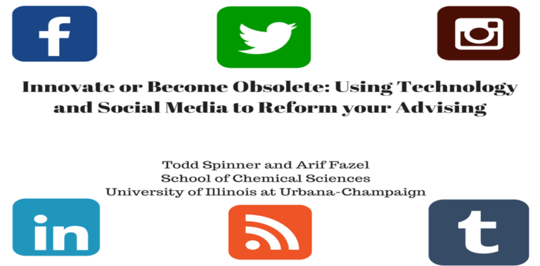Read more about the article Innovate or Become Obsolete: Using Technology & Social Media to Reform Your Advising.
